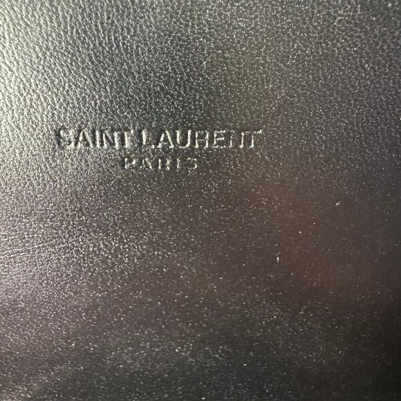 YSL Chevron Metallic Multicolor Med College Satchel Flap Bag GHW Authentic CoA - Picture 5 of 9